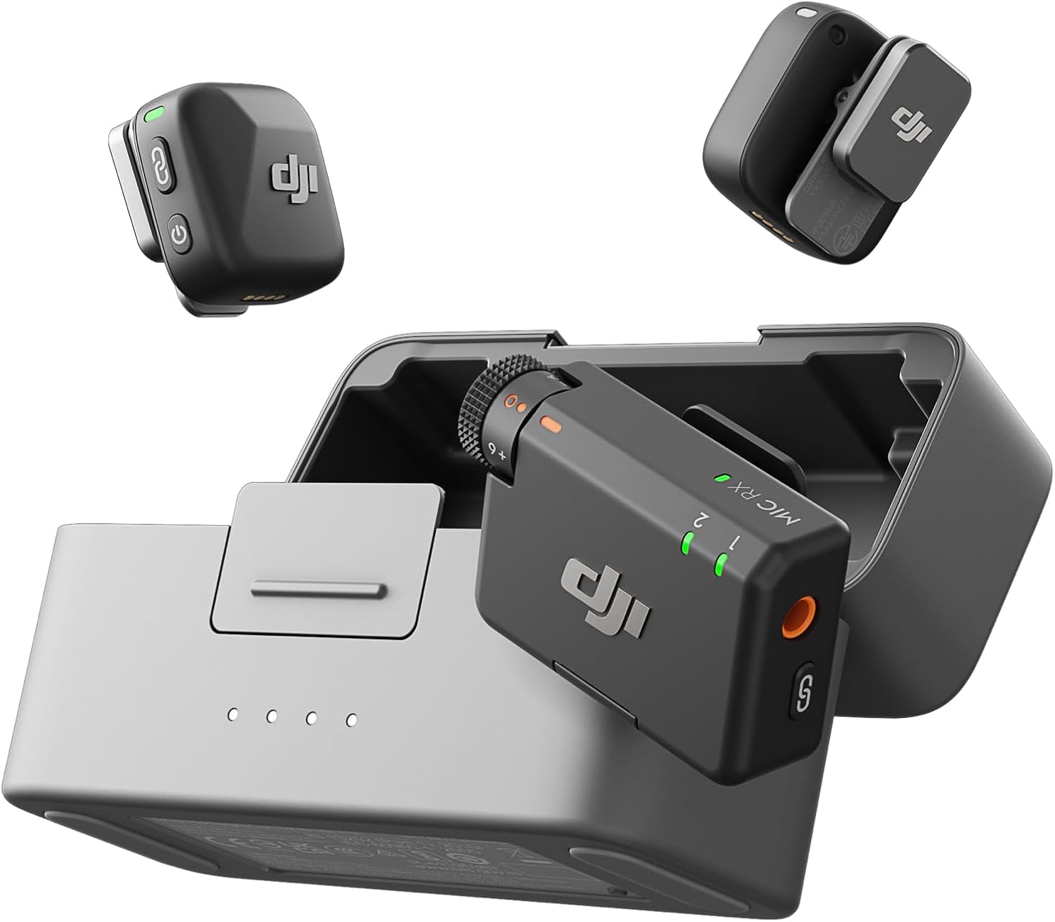 DJI Mic Mini DUAL (2 TX + 1 RX) con estuche de carga