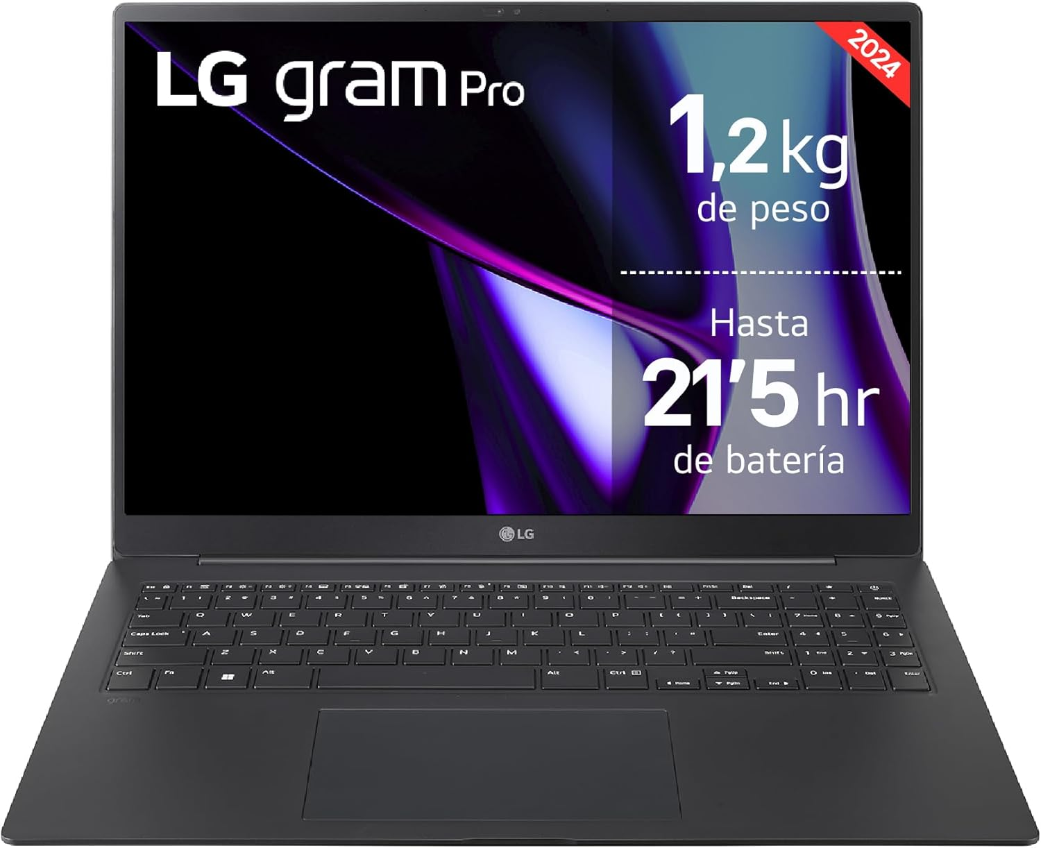 LG gram Pro 16" OLED, Intel Core Ultra 7, 32GB RAM, 1TB SSD